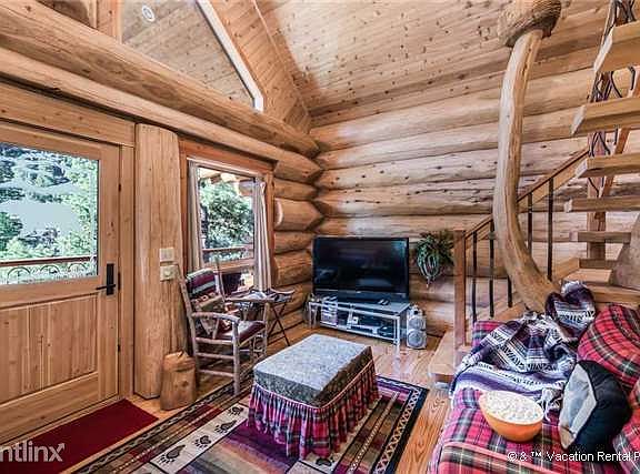 Relive your adventures in our spacious living room!