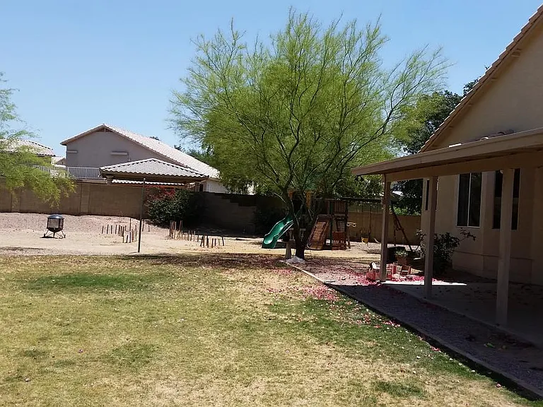 Huge yard