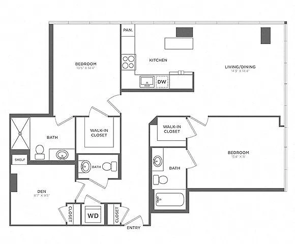 Floor plan BD2