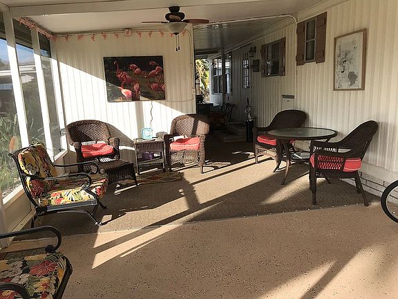 Screened Carport and Patio