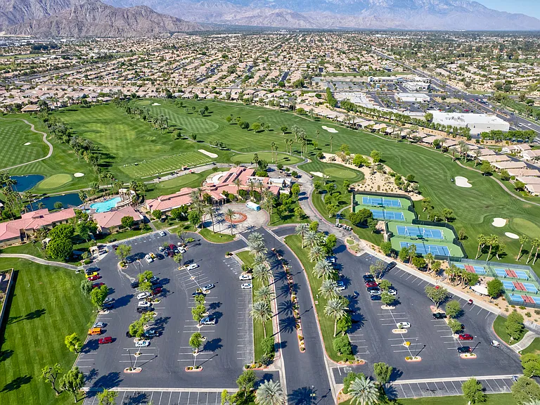 Community aerial of amenities