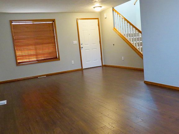 Living Room Area and Front Entry Door