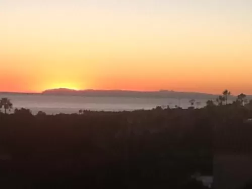 Sunset view of Catalina Island  - 32 Dauphin Dana Point