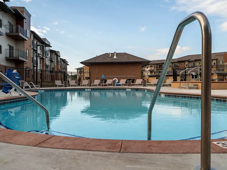 Make a splash each summer in our resort-style swimming pool.