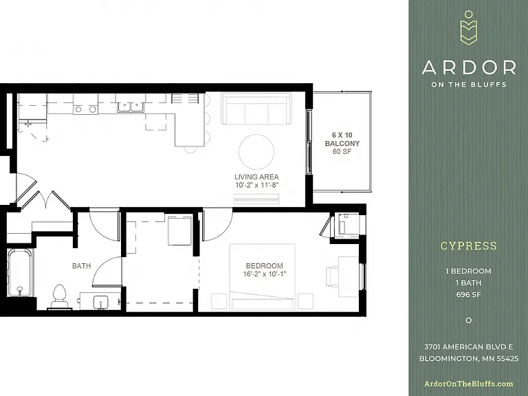 Ardor on the Bluffs South Loop Residences — Photo 84