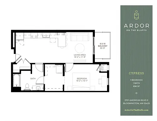 Floor plan Cypress
