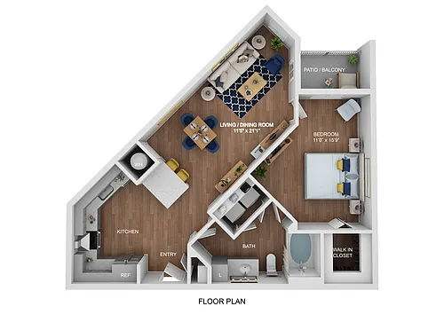 Floor plan A2a