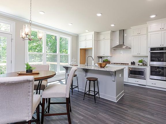 Mansfield Home Design Kitchen and Breakfast Room