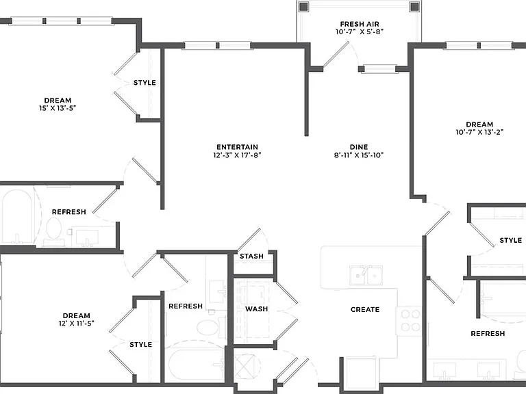 C1 Floor Plan C1 Floor Plan