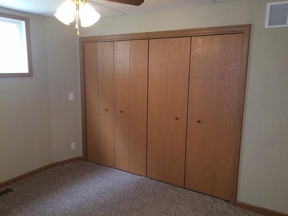 Large bedroom closets.