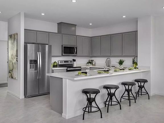 Brand New Kitchen with new Refrigerator