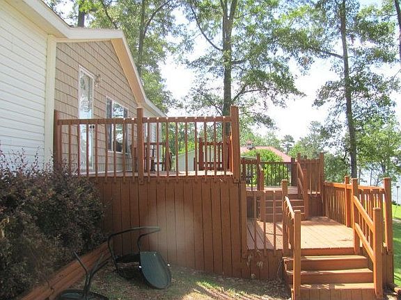Wood Deck on Front of House