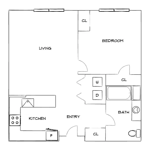 Floor plan Design 1C