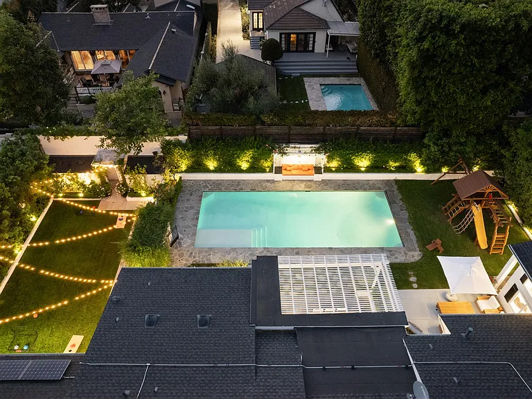 Dive into comfort with a nighttime swim_a simple yet enjoyable feature that adds a touch of relaxation to your evenings.
