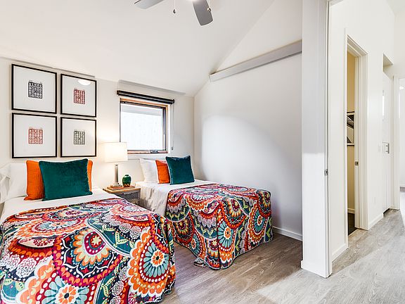 Top Floor Bedroom with Vaulted Ceilings!
