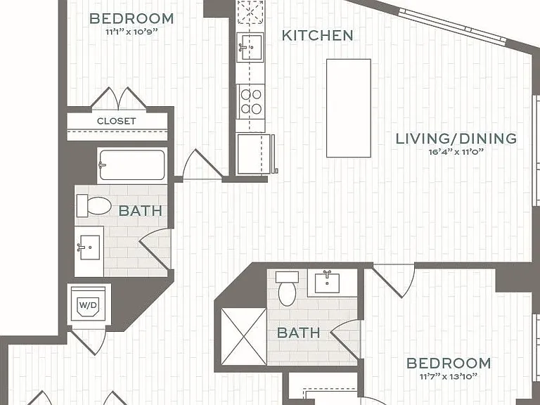 Lantera at Boston Landing - 2.5 - 2 Beds - 2 Baths - 1162 Sq. ft.