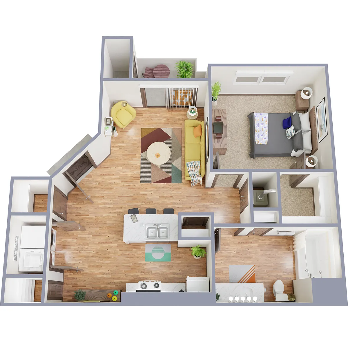 Floor plan A1