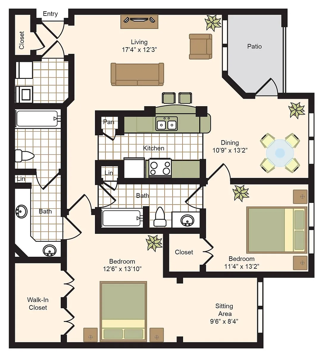 Floor plan F