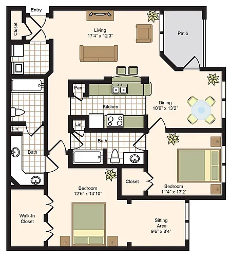 Floor plan F