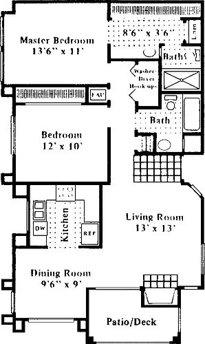 Floor plan Driftwood