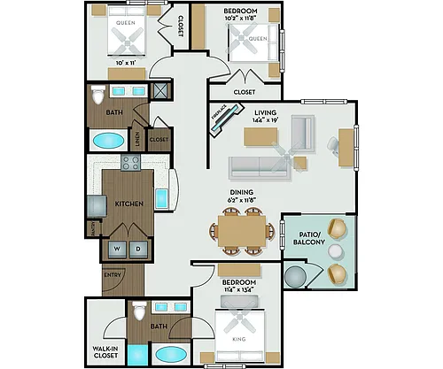 Floor plan Williamson