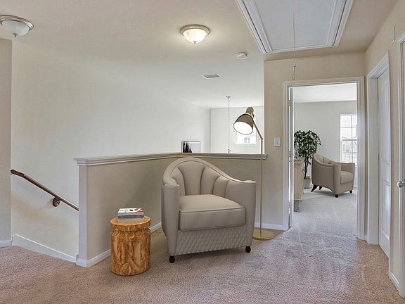 Versatile second floor landing