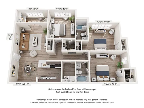 Floor plan The Dogwood