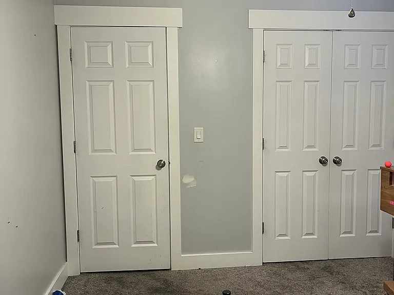 bedroom #1 and closet
