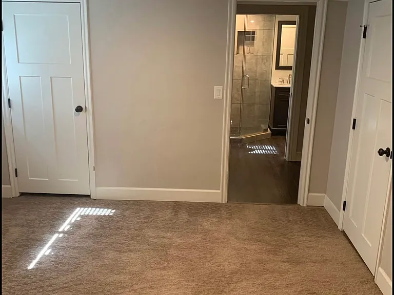 Basement bedroom