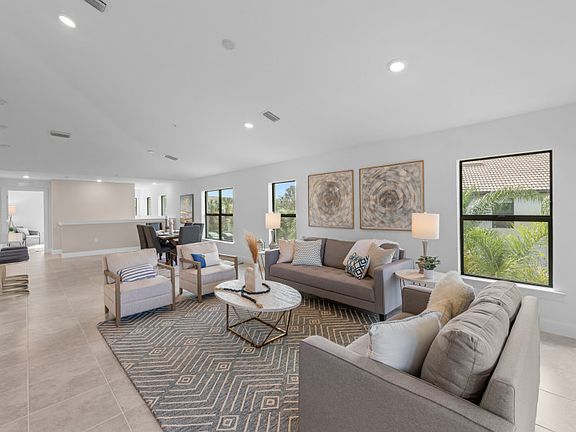 Spacious gathering room