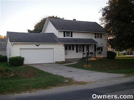 View from front of house