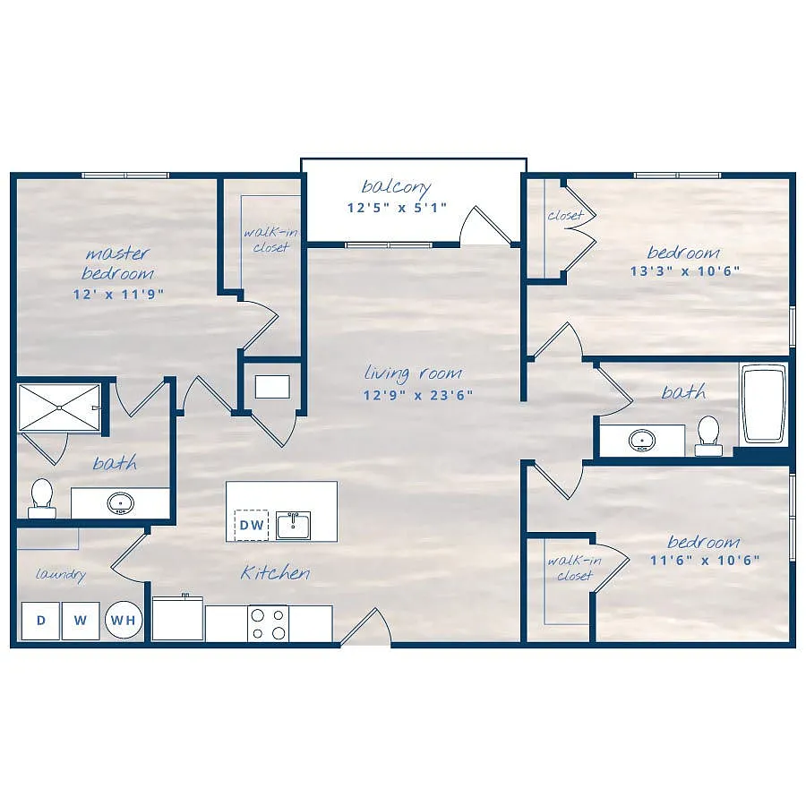 Floor plan 3X2 C1