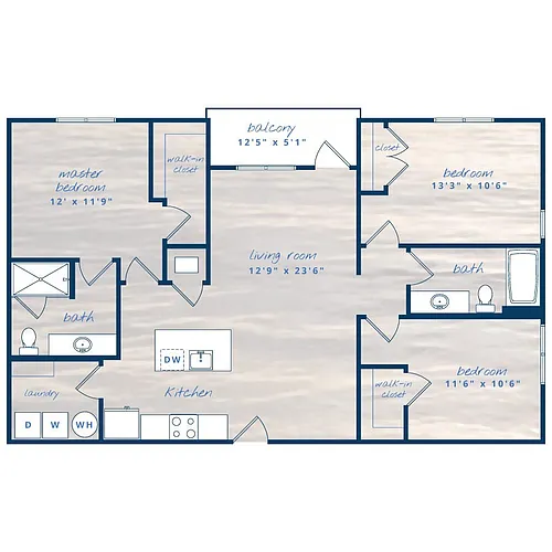 Floor plan 3X2 C1