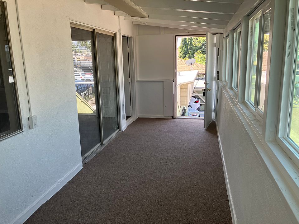 Upstairs enclosed patio