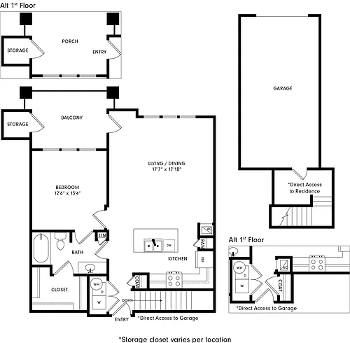 Floor plan A3G
