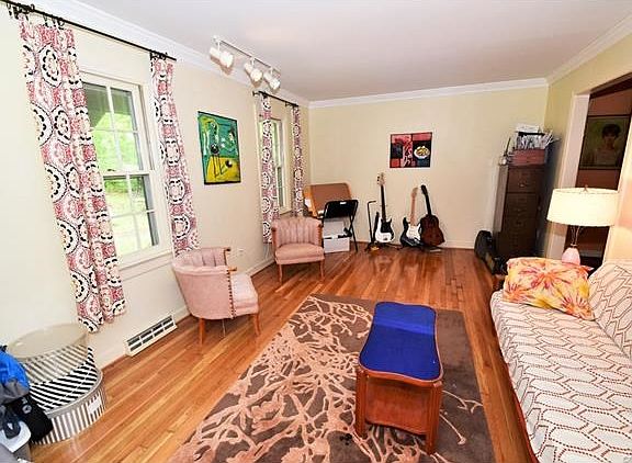 Formal Living Room, this home features hardwood floors almost thru-out!