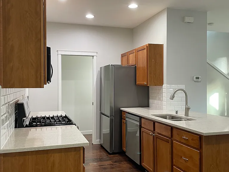 Kitchen with new Countertops