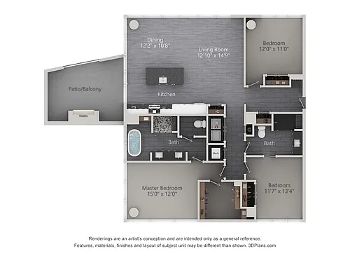 Floor plan Manhattan