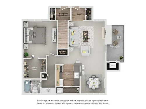 Floor plan The Aspen