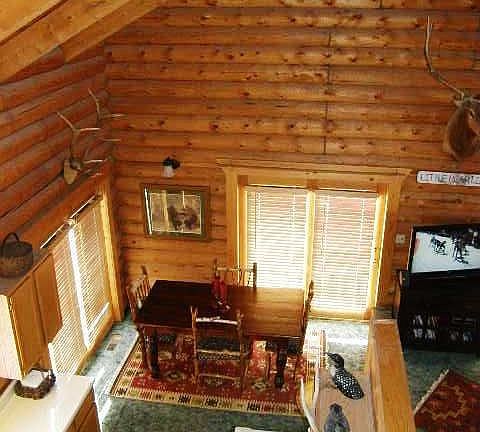 View onto Kitchen/Dining from Loft