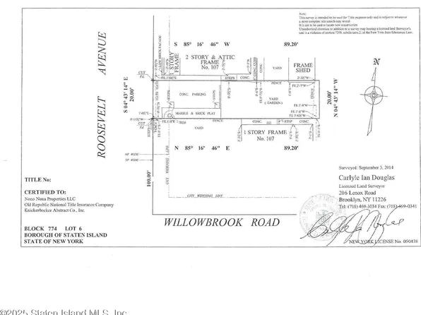 0 Roosevelt Ave, Staten Island, NY 10314