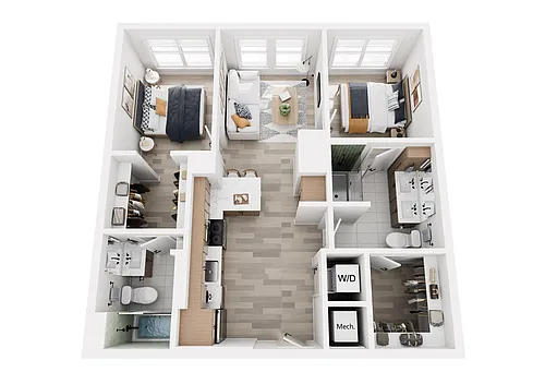 Floor plan B1