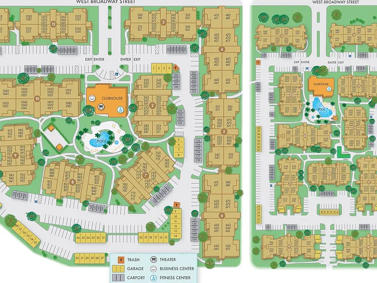 St. Andrews community map