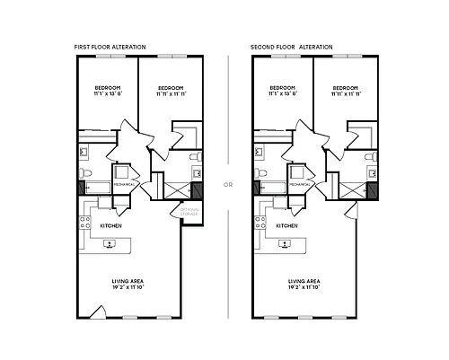 Floor plan Greystone ll Flat V3 Classic mdlb20e_C