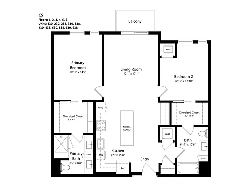 Floor plan C5