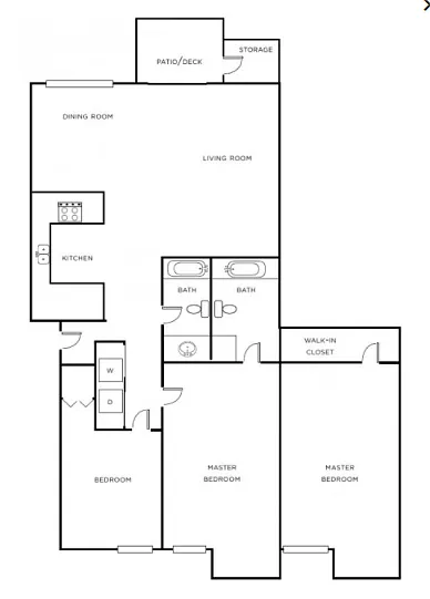 Floor plan 3X2