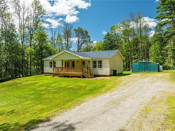 Driveway and front view