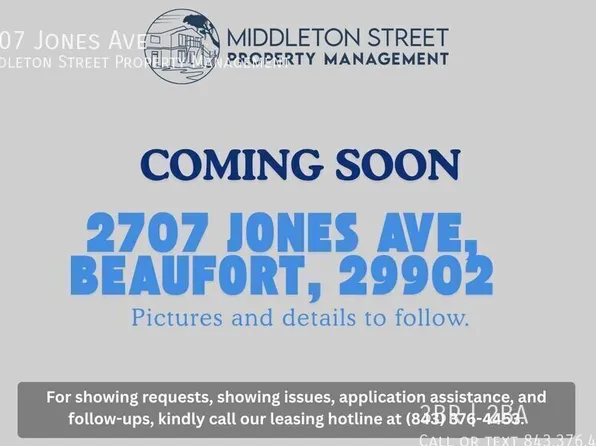 2707 Jones Ave, Beaufort, SC 29902