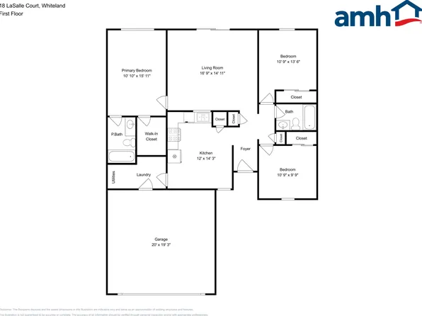 18 Lasalle Ct, Whiteland, IN 46184