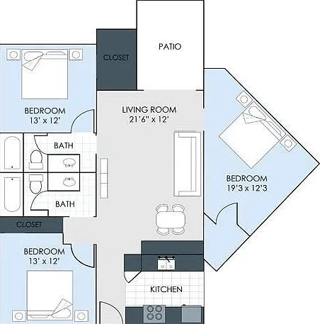 1013 sq. ft.